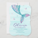 Buscar de la sirena invitaciones Chica
