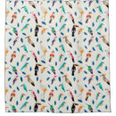 Buscar floral cortinas de baño Geométrico