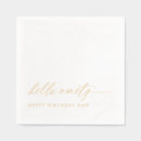 Buscar cumpleaños 90 servilletas Elegante