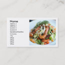 Buscar ensaladas tarjetas de visita Negocio