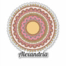 Buscar mandala estrella pegatinas Geométrico