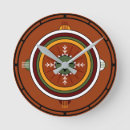 Buscar tribal relojes de pared Sol