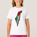 Buscar mapa y bandera camisetas Gaza