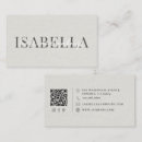 Buscar peinados tarjetas de visita Artista de maquillaje
