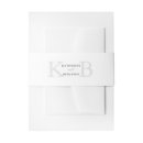 Buscar boda cintas invitaciones Blanco y negro