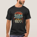 Buscar cumpleaños 1977 camisetas Viejo