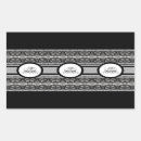 Buscar el profundo rectangulares pegatinas Elegante