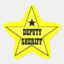 Buscar sheriff pegatinas Policía