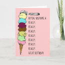 Buscar cono de helado tarjetas Comida