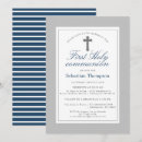 Buscar primera comunión elegante invitaciones Clásico