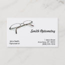 Buscar optometría tarjetas de visita Oftalmología