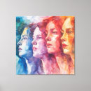 Buscar pintura de la acuarela lienzos Mujer