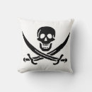 Buscar cráneo y bandera pirata cojines Para todos