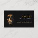 Buscar skull tarjetas de visita Esqueleto