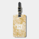 Buscar mármol etiquetas para maletas Purpurina dorado