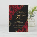 Buscar rojas y negras invitaciones General y unisex