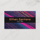 Buscar tejido tarjetas de visita General y unisex