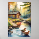 Buscar tronco posters Cabaña de troncos