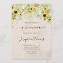 Buscar quince girasoles invitaciones Floral
