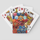 Buscar flores abstractas barajas de cartas Contenido generativo