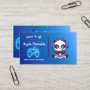 Buscar videojuegos tarjetas de visita Tecnología de la información