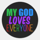 Buscar dios me ama pegatinas Iglesia