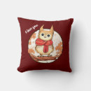 Buscar búho del dibujo animado cojines Pájaro