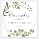 Buscar tropical boda pegatinas Prometida