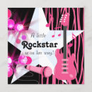 Buscar rockstar invitaciones Chica