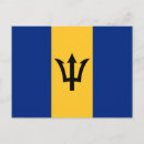 Buscar bandera de barbados postales Barbadense