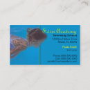 Buscar nadada tarjetas de visita Piscina