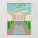 Buscar el taj mahal postales Cartel de viaje