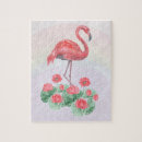 Buscar pintura del flamenco puzzles Flamingo