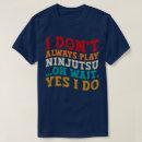 Buscar ninjutsu camisetas Kanji