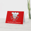 Buscar cocinero divertido tarjetas El cocinar