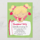 Buscar almohada invitaciones Chica