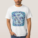 Buscar tribal azul camisetas Océano