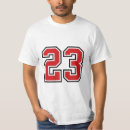 Buscar número 23 camisetas Estilo universitario