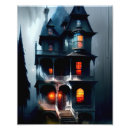 Buscar noche de halloween posters Casa embrujada