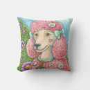 Buscar caniche francés cojines Rosa