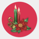 Buscar velas pegatinas De navidad