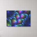 Buscar azul brillante lienzos Para ella