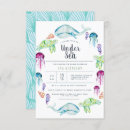 Buscar acuario invitaciones Para niños