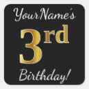 Buscar 3ro pegatinas Tercer cumpleaños