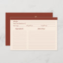 Buscar la familia tarjetas recetas General y unisex