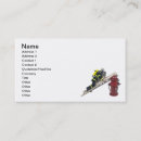 Buscar riego tarjetas de visita Servicios