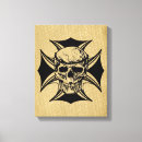 Buscar cruzado arte Calavera