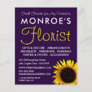 Buscar girasoles flyers Floristería