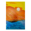 Buscar paisaje abstracto posters Amarillo