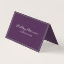 Buscar violeta tarjetas de visita General y unisex
